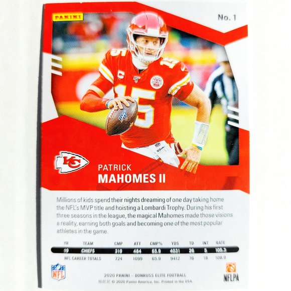 Kansas City Chiefs (Patrick Mahomes II) - FTBL [16_PM13] - Picture 3 of 3